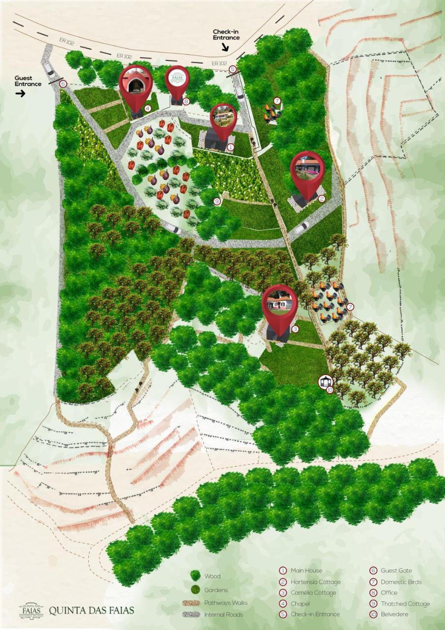Quinta Das Faias 캐마차 외부 사진